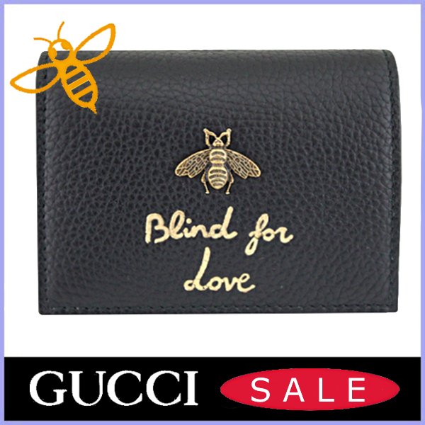 GUCCI 財布 蜂モチーフ-