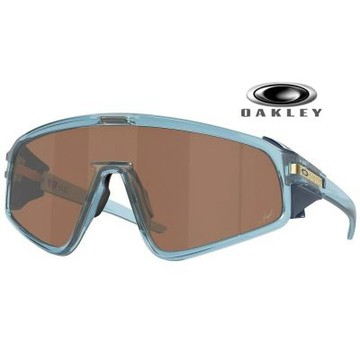 【Oakley】奧克利 Latch panel 姆巴佩聯名輕包覆太陽眼鏡 OO9404 08 Prizm鏡片 公司貨(贈OAKLEY開瓶器項鍊)