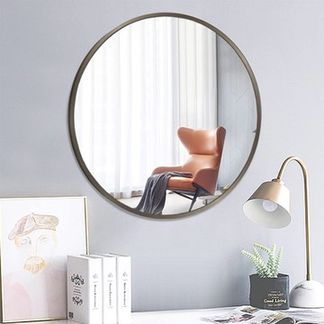 【愛麗絲仙鏡】鋁框鏡系列-圓鏡-酷咖 50x50cm