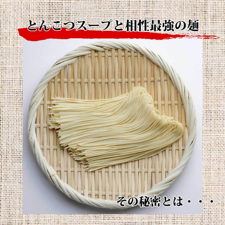 博多ラーメン 5食入 メール便 送料無料 国産 福岡県産ラー麦 本格半生麺 濃厚とんこつスープ 豚骨ラーメン 長浜屋台らーめん ポスト投函