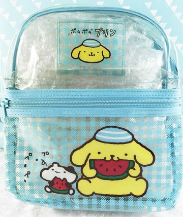 【震撼精品百貨】Pom Pom Purin 布丁狗 後背包-西瓜 震撼日式精品百貨