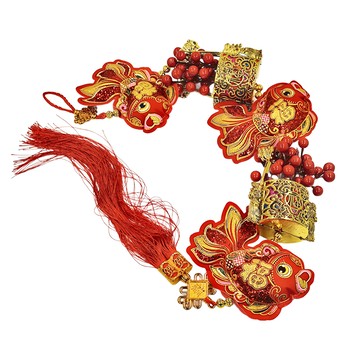 紅果彩紋新春吊飾  106cm