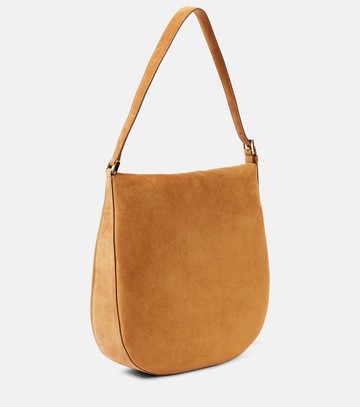 Savette Tondo Large suede shoulder bag
