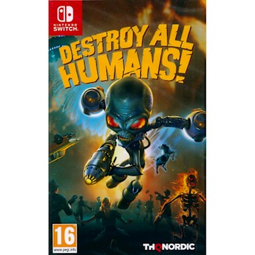 毀滅全人類 Destroy All Humans - NS Switch 中英日文歐版
