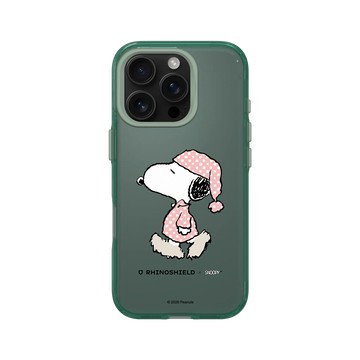 iPhone 16 Pro Clear 憂墨綠 - 史努比 Snoopy - Snoopy Go to sleep