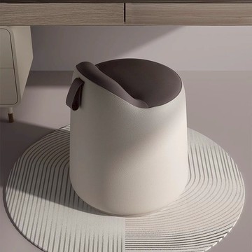 現代輕奢家用旋轉化妝凳女生臥室梳妝凳簡約梳妝臺凳子電腦椅圓凳