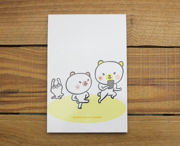 【便條紙】 白熊72入便條本 / 30503