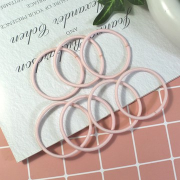 Bijoux C.細繩髮束7入粉