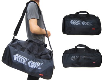 ~雪黛屋~SPYWALK 旅行圓筒袋中容量U型大開口便於取放大物主袋+外袋共四層防水尼龍布SW9200