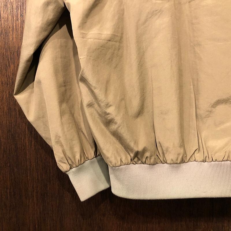 Baracuta G9 Harrington Jacket Tan Cotton 100% Aero Zip Made