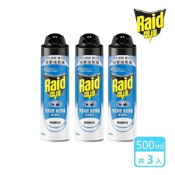 3入組｜雷達 雙效殺蟲劑500ml