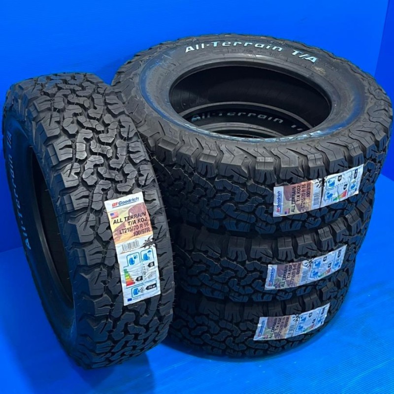 新品 即納 在庫有 4本SET BF GOODRICH ALL TERRAIN T/A KO2 215/70R16