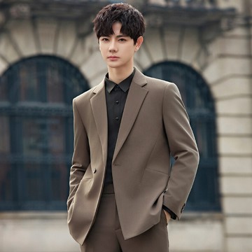【夏季爆款】休閒西裝男士外套高級感韓版修身正裝春鞦小西服套裝訂婚8670P165