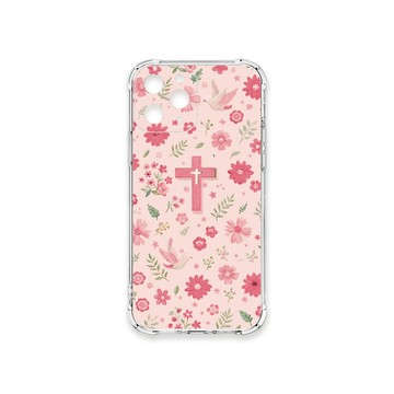 iPhone 11 Pro 殼 TRON IPhone 11 PRO 十字架粉色系 四角防摔殼 手機殼
