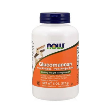【NOW】葡甘露聚糖粉/蒟蒻粉 (227g) Glucomannan