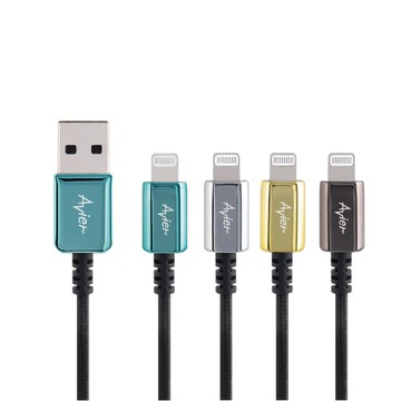 avier classic usb a to lightning 數據線充電線編織傳輸線 0.3m