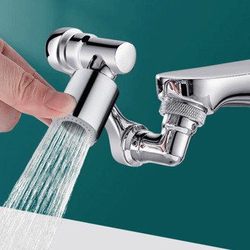 機械臂水龍頭 萬向洗漱神器 1080度 兩段式 旋轉 水龍頭 起泡器 防濺水 噴泉式 過濾水龍頭【DP272】123便利屋