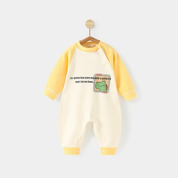 嬰兒連體衣春秋冬季舒絨打底新生兒衣服秋裝寶寶長袖哈衣爬服外出鑫弘-萌寶童裝可開發票