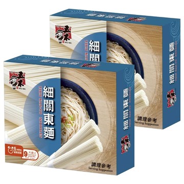 五木 細關東麵  3.744kg  2盒