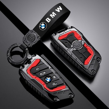 🔥BMW鑰匙殼 寶馬 機甲外觀鑰匙包 G20 G30 330 420 520 740 M2 M3 M4 M6 鑰匙套