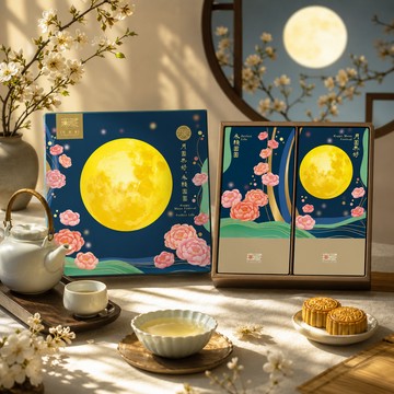 中秋慶團圓🌕分享好茶點【無藏茗茶】中秋公益禮盒 - 祝福茶食成雙禮盒【月圓共好 永續團圓】(煎餅+千層棒)｜附提袋 中秋禮盒 中秋送禮 企業送禮 公益禮盒 伴手禮 長輩送禮 送禮推薦