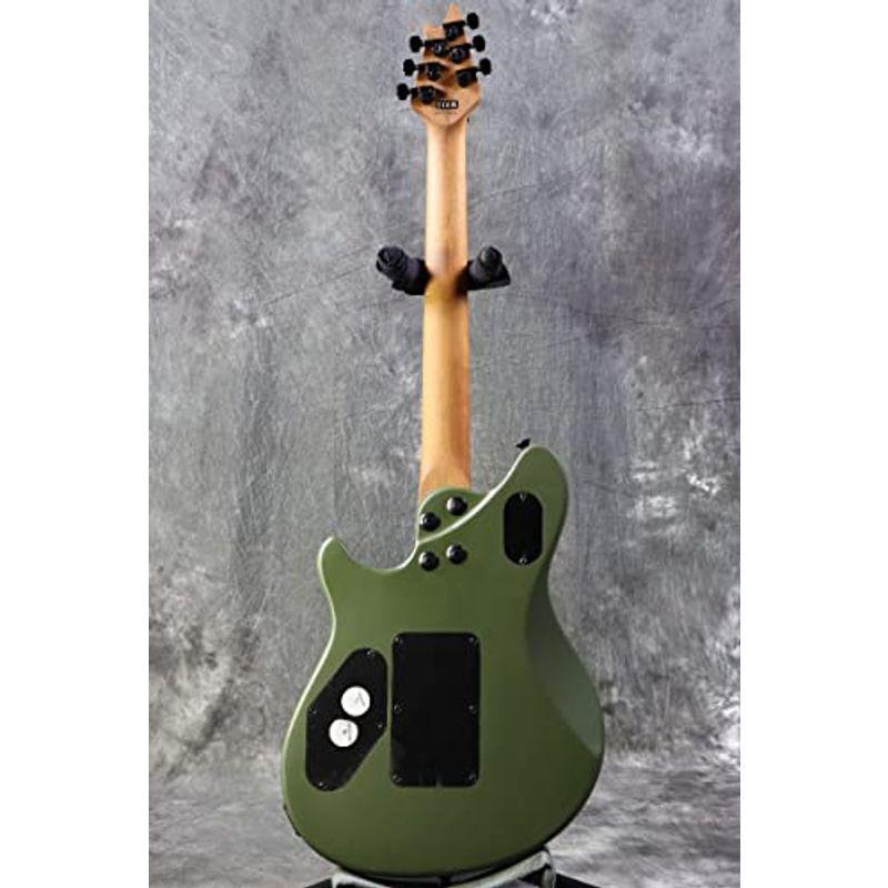 EVH Wolfgang WG Standard Baked Maple Fingerboard Matte Army S N:ICE220