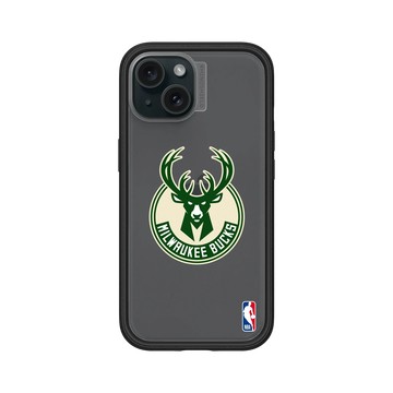 iPhone 15 Mod NX 黑 - NBA - Logo-密爾瓦基公鹿 Milwaukee Bucks