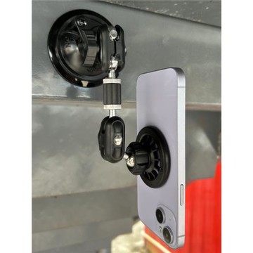 車載吸盤底座手機支架車內手機架豌豆夾Magsafe磁吸真空吸盤強力