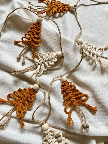 迷你聖誕樹掛飾