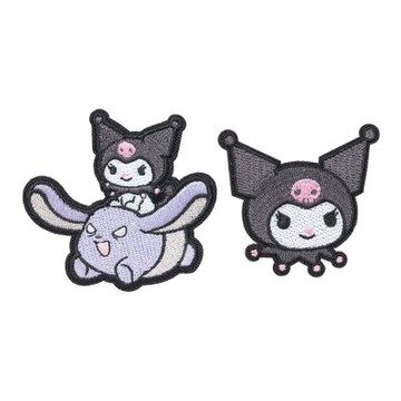 【IMPACT】怡寶 | 酷洛米Kuromi 徽章2入1組-黑色款 IMKUL05BK