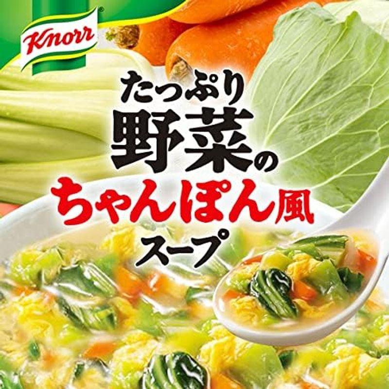 クノール たっぷり野菜のちゃんぽん風スープ 4P×4個