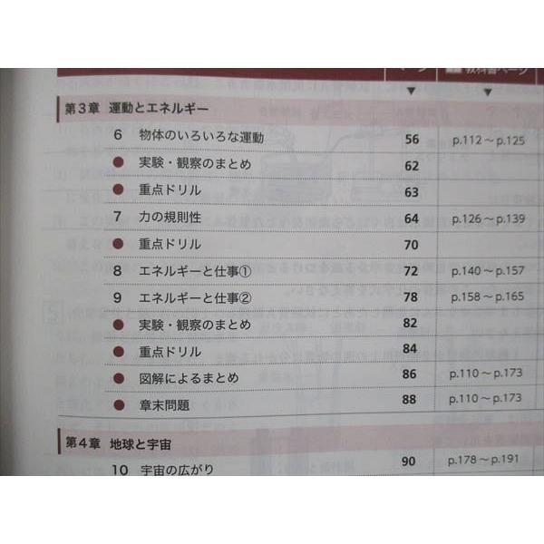 UO15-003 塾専用 中3 中学必修テキスト 理科 東京書籍版 状態良い 11m5B