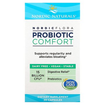Nordic Naturals, Nordic Flora Probiotic，Comfort，150 億菌落數，30 粒膠囊