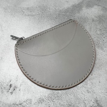 半月零錢包 | 手縫皮革完成品 | BSP183