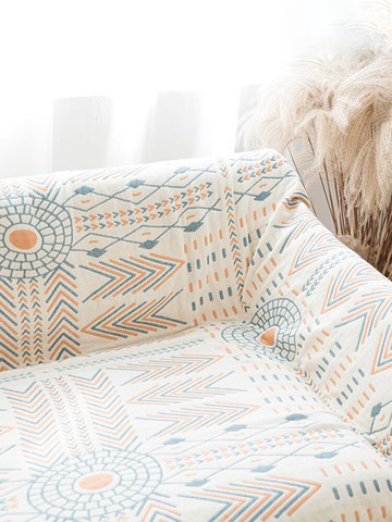 北波西米沙布四季沙套罩沙布全沙沙巾毯子