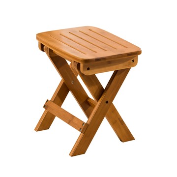 【HappyLife】楠竹摺疊凳小號 免安裝開箱即用 YV9935F