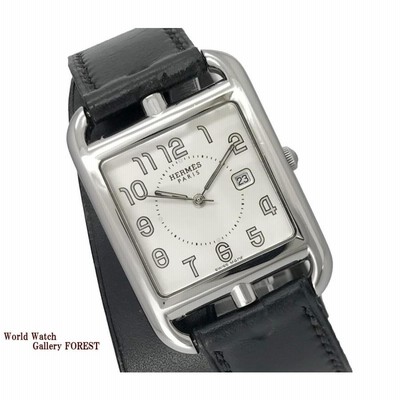 極美品 HERMES エルメス ケープコッド CC2.710 クォーツ 楽天市場】エルメス【HERMES】SSケープコッドドゥブルトゥール