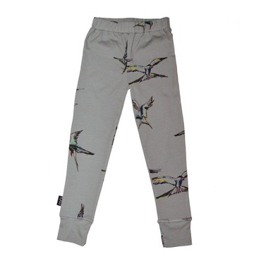 Moi Kids 冰島有機棉童裝長褲1歲至8歲 灰色