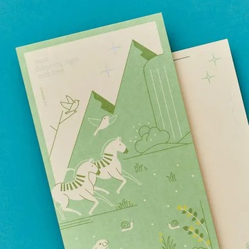 萬物美好系列：卡片-草原【森日禮Sunngift】 TAAZE讀冊生活