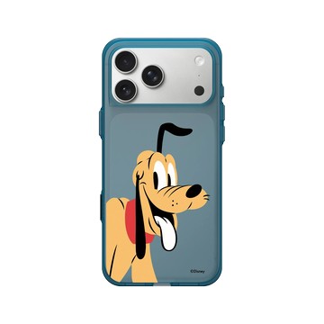 iPhone 17 Pro Max Clear (相機按鈕) 夜幕藍 - 迪士尼-米奇 Mickey - Look at the camera-布魯托