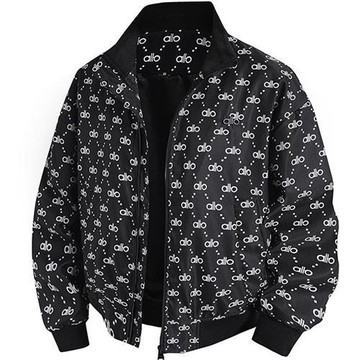 【巴黎精品】現貨+預購 美式棒球外套飛行外套簡約上衣大碼-潮流印花棒球外套男裝2色a1lz70