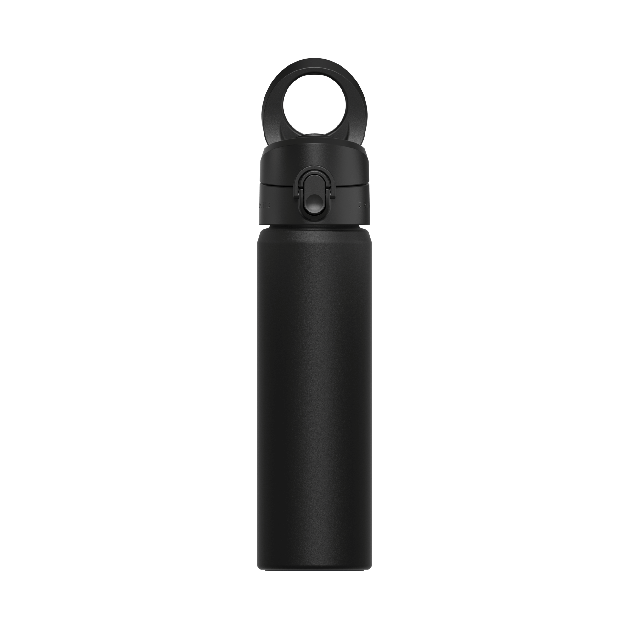 犀牛盾 AquaStand 磁吸水壺 - 不鏽鋼 700ml (附吸管) (黑色)