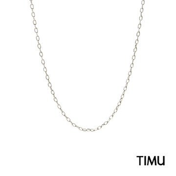 [TIMU聯名款/純銀] 海洋地平線鎖骨鍊 / Ocean Horizon Necklace