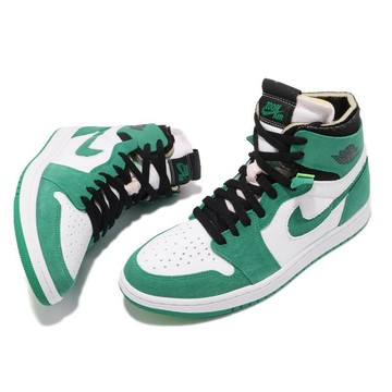 S.G AIR JORDAN 1 ZOOM CMFT 麻布 麂皮 喬丹 白綠 CT0978-300 籃球鞋 燈心絨 男鞋
