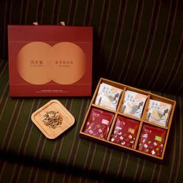 【🎁把健康送給你】菓茶很有事+可夫萊雙活菌堅果【活力禮盒】｜提供心意小卡手寫服務