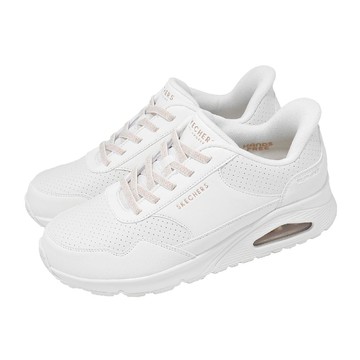 休閒鞋 Uno Slip-Ins 寬楦 白 女鞋 氣墊 運動鞋 瞬穿科技 177118WWHT