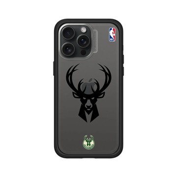 iPhone 15 Pro Max Mod NX 黑 - NBA - B&W-密爾瓦基公鹿 Milwaukee Bucks B&W