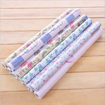 創意家居 韓版可粘式防潮抽屜墊紙 櫥柜墊 墻貼紙印花防水貼紙