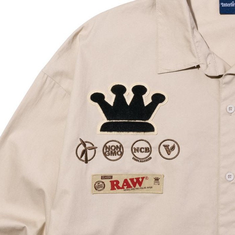 interbreed×RAW コラボシャツ