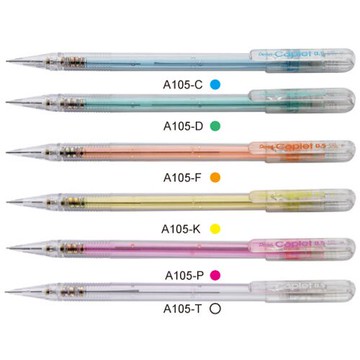 寒暑假必備【史代新文具】飛龍牌Pentel A-105 0.5mm 自動鉛筆(1盒12支)